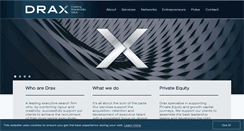 Desktop Screenshot of draxexecutive.com
